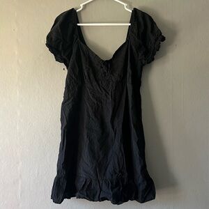 Wild Fable Black Flowy Mini Dress Size XL